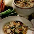 Bild von Nudel-Gemüse-Suppe mit Tofu