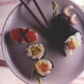 Bild von Sushi mit Gemüse